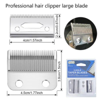 45mm Wide Large Professional Barber Hair Clipper Blade for WAHL &amp; Andis Super Taper Replacement General Blade Set Drop Shipping