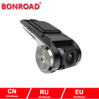 Bonroad ADAS 1080P WIFI Dash Cam DVR Dash Camera Car Dash Cam Android DVR Car Recorder Dash Cam Night Version 1080P Recorde