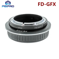 PEIPRO FD-GFX Adapter ring for Canon FD lens to Fuji GFX 50S/50R camera