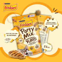 [Có Sẵn] Snack Cho Mèo FRISKIES Party Mix 60g - Bánh Thưởng Cho Mèo Đủ Vị Nhập Khẩu Mỹ 🇺🇸 PAWSNFRIEN