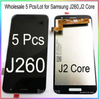 Wholesale 5 Pieces / Lot for Samsung j2 core j260 lcd display screen with touch digitizer assembly replacement repair parts