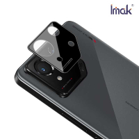 鏡頭貼 Imak 艾美克 ASUS ROG Phone 8/ROG Phone 8 Pro 鏡頭玻璃貼(一體式)(曜黑