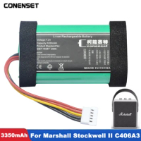 7.4V 3350mAh C406A3 Replacement Battery For Marshall Stockwell II Bluetooth Speaker