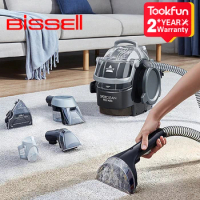 BISSELL Spotclean Pro 3617Z Deep Vacuum Cleaner Fabric Washing Machine Silver Portable Mite Remover Sofa Carpet Cleaner Pet Bath
