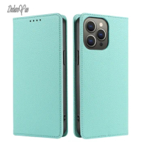 Case For Apple 13 Pro Max Flip Cover Leather Coque For Apple iPhone 13 Case PU Wallet Back Covers Phone Cases For iPhone 13 Mini