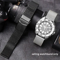 The thickened refined steel watchband for Breitling Seiko No.5 CITIZEN sky Eagle IWC Watch Chain 22mm men's watch strap