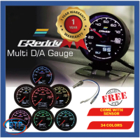 On sale Greddy Meter 2In1 Gauge Meter- 3 Beradik Set Greddy Water Temp 6 Beradik Volt / RPM / Turbo 