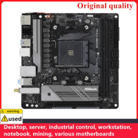 Used For ASROCK B550M-ITX/ac B550M-ITX ITX MINI Motherboards Socket AM4 DDR4 64GB For AMD B550 Desktop Mainboard M,2 NVME USB3.0