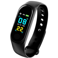 2019 M3s New Women Men Smart Sports Watch Fitness Blood Pressure Heart Rate Fitness Tracker Pedometer