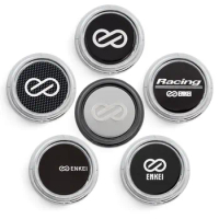 4PCS/lot 61MM Car Wheel Center Hub Caps for ENKEI Emblem Logo Auto Car Rim Hub Cap