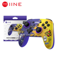 2022 IINE Splatoon Exclusive Wireless Controller WakeUp Support NFC Amiibo Compatible for Switch/Switch lite/Switch OLED gamepad