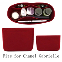 Insert Bag Organizer for Gabrielle Makeup Handbag Organizer Travel Inner Purse Portable Cosmetic Inside Bags Large Capacity