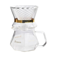 Brewista X series coffee dripper, Tornado Duo, double glass, brand, model