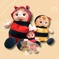 BONEKA HACHI LEBAH / MAINAN ANAK BONEKA KARAKTER