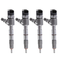 4PCS 0445110627 New Diesel Fuel Injector Nozzle For JMC 4JB1 EU4 Replacement Parts Accessories