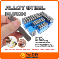 36pcs Number and Letter Set Manual Stamping Multi Imprinting (Set A-Z & 0-9)