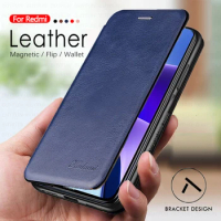 Leather Flip Case on for xiaomi redmi NOTE 9T book phone Cover for xiaomi redmi note 9t note9t Shockproof case coque fundas