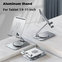 Aluminum Tablet Stand Holder For iPad Pro 11 10th 10.2 7th 8th 9th Gen Xiaomi Pad Samsung Tab Foldable Ultrathin Tablet Support