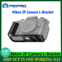PEIPRO Quick Release L Bracket Genuine Leather Handle For Nikon ZF Camera