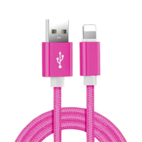 20cm 1m 2m 3m USB Nylon Braid Data Sync Charger Cable For Apple iPhone 13 12 11 XS Max XR 5S SE 6 6S 7 8 Plus iPad 4 Mini 2 Air