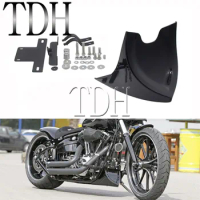 Motorcycle Chin Fairing Front Spoiler Air Dam Fairing Cover For Harley Sportster Dyna Fatboy Softail EOV Touring Glide 1996-2017