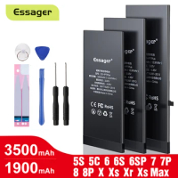 Essager Battery For iPhone 6 6S 5S 5C 7 8 Plus X Xs Max Xr 11 11pro 11promax iphone12 12mini 12pro 12promax Original battery