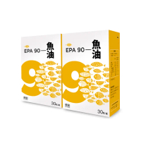 【De Chuang 德創生技】純EPA90%高濃度深海魚油2入共60日份(Omega-3超過90%)