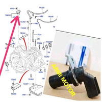 Input Speed Sensor Ford Fiesta 1.4cc Sensor Speed Trend Matik Genuine Ford ISS Sensor 8S4P7M101AA SE