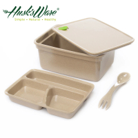 【Husk’s ware】第二代稻殼天然無毒環保雙層便當盒