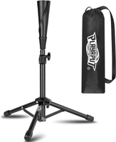 Baseball Tee For Kids Height Adjustable 20 to 29 Inches Batting TeeEasy Collapsible Hitting Tee With