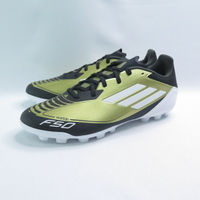ADIDAS JH9627 梅西 F50 League 2G/3G AG Messi 男 足球鞋 金 iSport愛運動