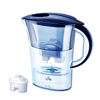 ANTIAN 家用自來水直飲濾水壺 廚房除菌去垢淨水壺 過濾淨水器 附7個濾芯 2.5L