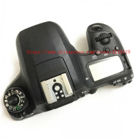Used Repair Parts For Canon EOS 77D Top Cover Case Ass'y With LCD Display Power Switch Shutter Button Flex Cable