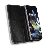 For OnePlus OPEN Magnetic Wallet Leather Case 360° Protect Book Style for OnePlus OPEN Cover Solid C