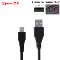 TYPE-C data cable for Sony A1 A7S3 a7m4 ZV-E10 A7C A7R3 M3 S3 R4 A9II for Nikon ZFC D780 D6 Z6 Z7 Z5 Z50 USB cable