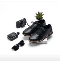SQL46 HOPE - Sepatu Pantofel Pria Sepatu Pria Formal Casual Kulit Sintetis Premium Hitam Original Pa