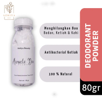 Miracle Deo Powder Deodorant Tawas Bubuk 80 Gr