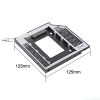 9.5mm SATA HDD SSD Hard Drive Disk Caddy for Acer Aspire 5810T 5810TG 5810TZ 5810TZG 5820T 5820TZ 5830G 5830T 5830TG E1-410G