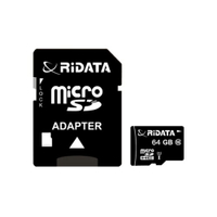 RiDATA錸德 micro SDHC UHS-I Class10 64GB 手機專用記憶卡 / 個