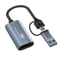 MiraScreen Z29B 二合一影音擷取卡(Type-C+USB) 影音採集卡 4K