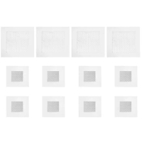 12 Pcs Spring Wall Repair Patch Terrarium Kit Ashtray with Lid Glass Fiber Drywall Patches
