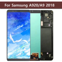 For Samsung Galaxy A9 2018 A920 LCD Display Touch Digitizer Assembly Replacement Parts For Samsung SM-A920F/DS LCD