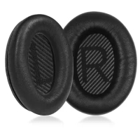 Lambskin Ear Pads Cushion, Replacement Sheepskin Earpads for Bose QC 35 II QC35 QC35ii QC25 Quiet Comfort Headphones