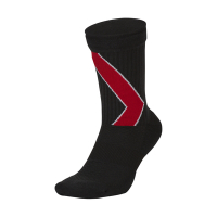 Nike 襪子 Jordan Legacy 黑 紅 吸濕快乾 喬丹 中筒襪 男女款 運動 SX7303-010