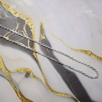 Kalung Rantai Perak Asli Murni Motif Nori Rantai Medan