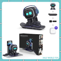 Emo Robot Pet Inteligente Future Ai Robot Voice Smart Robot Electronic Toys Pvc Companion Desktop Robot For Kids Xmas Presents