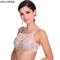 X9064 Women Bra for Silicone Inserts Post Mastectomy Underwear Pocket Bra Breast Cancer Female Lingerie Lace Bra with Pocket