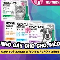 Nhỏ gáy cho Chó Mèo Frontline Plus