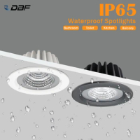 IP65 Waterproof LED Downlight Modern Recessed Downlight 5W 7W 12W 15W Bathroom Anti-fog Anti-Insect Light AC85-265V For Hallway