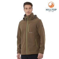 HILLTOP山頂鳥 SOFTSHELL外套（軟殼衣） 男款 綠｜PH22XM10ECM0
